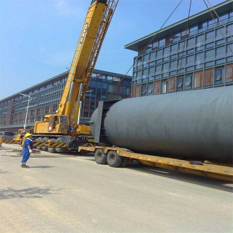 老新镇大型吊装作业